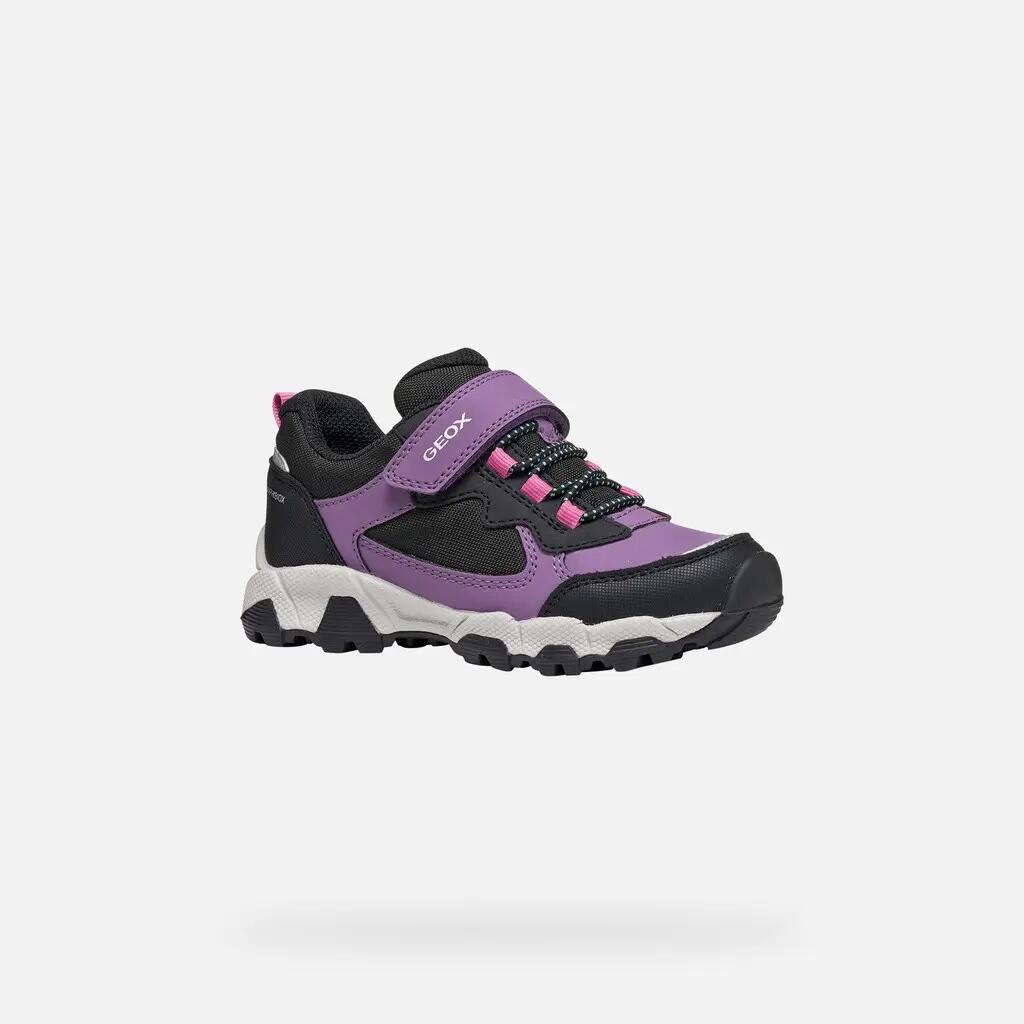 Baskets Fille MAGNETAR GIRL Violet/Noir 3/7