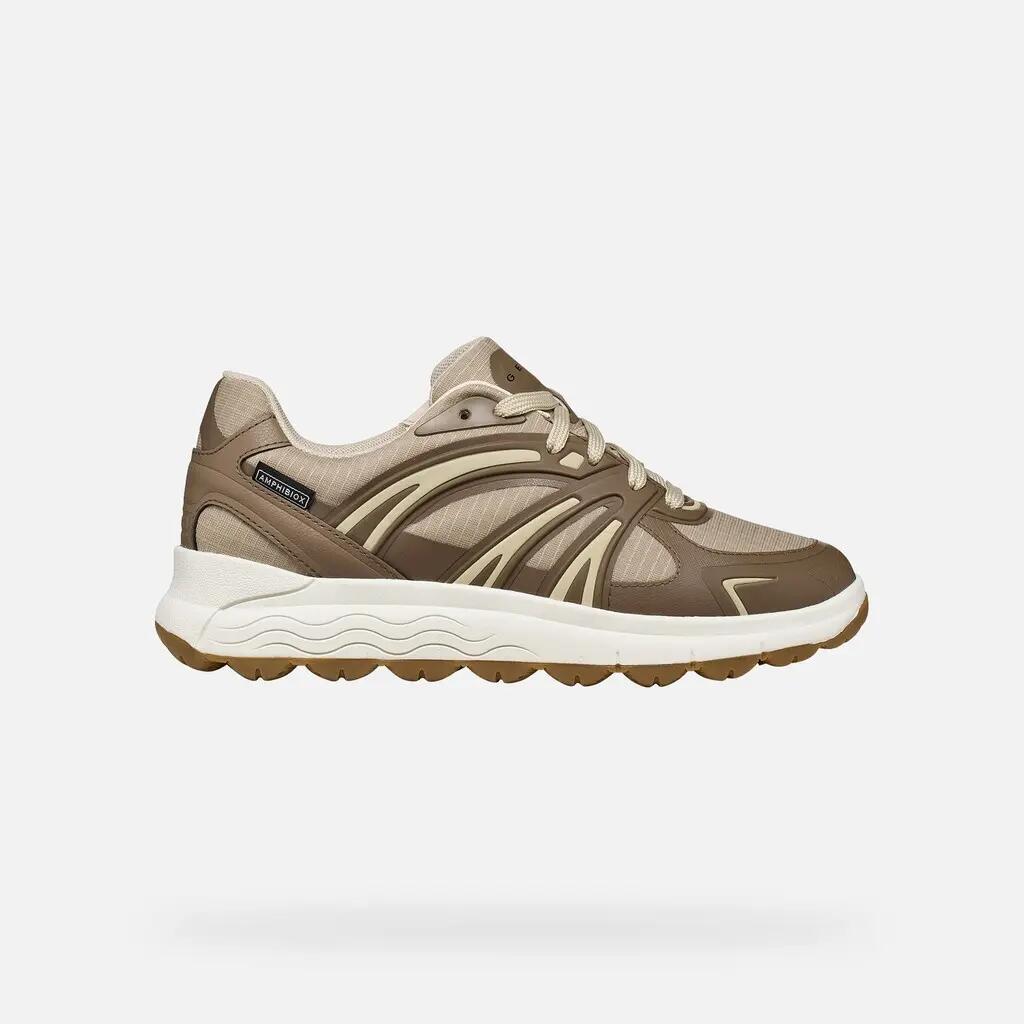 Baskets Femme D SPHERICA 4X4 B ABX Beige/Taupe 2/7