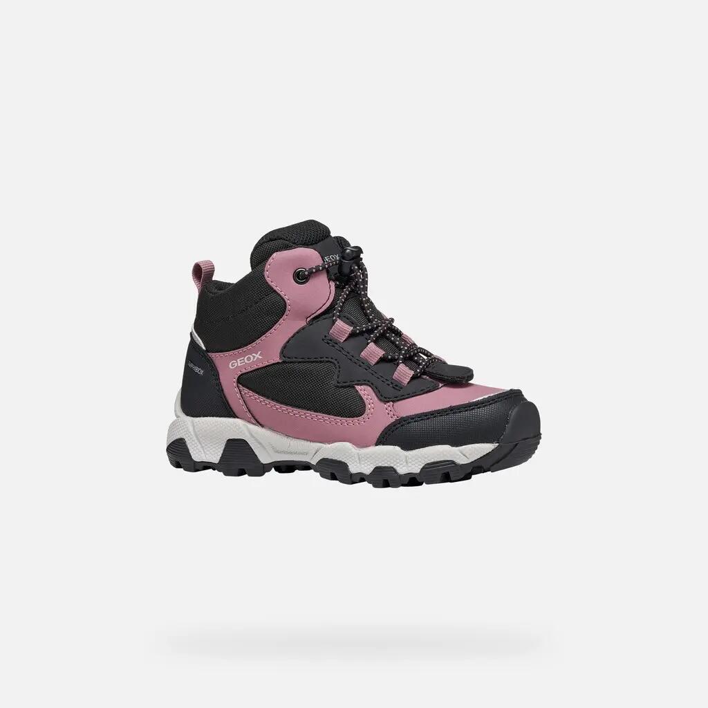Baskets Fille MAGNETAR GIRL Rose Foncé/Noir 3/7