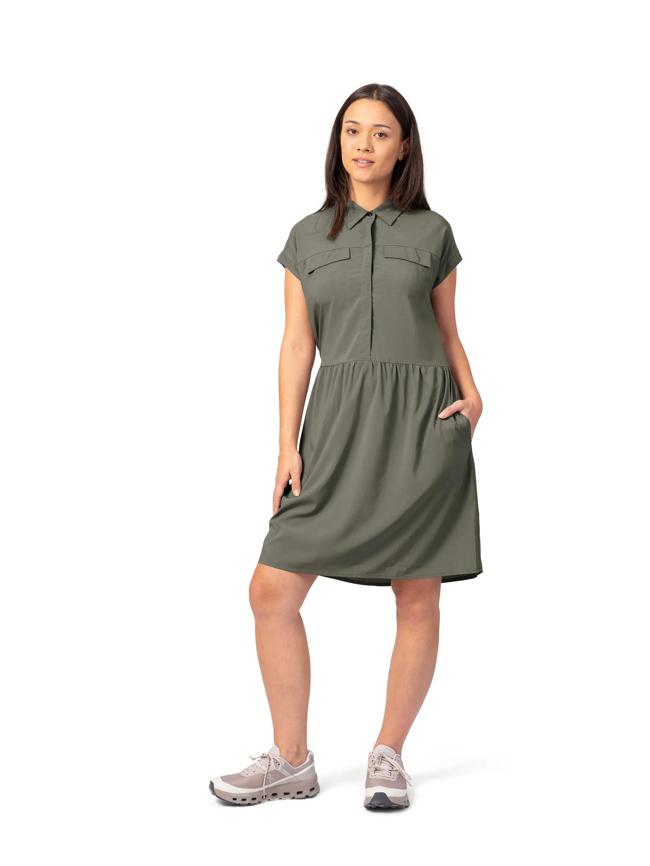 Abito-camicia elasticizzato da donna Hannah 8/8