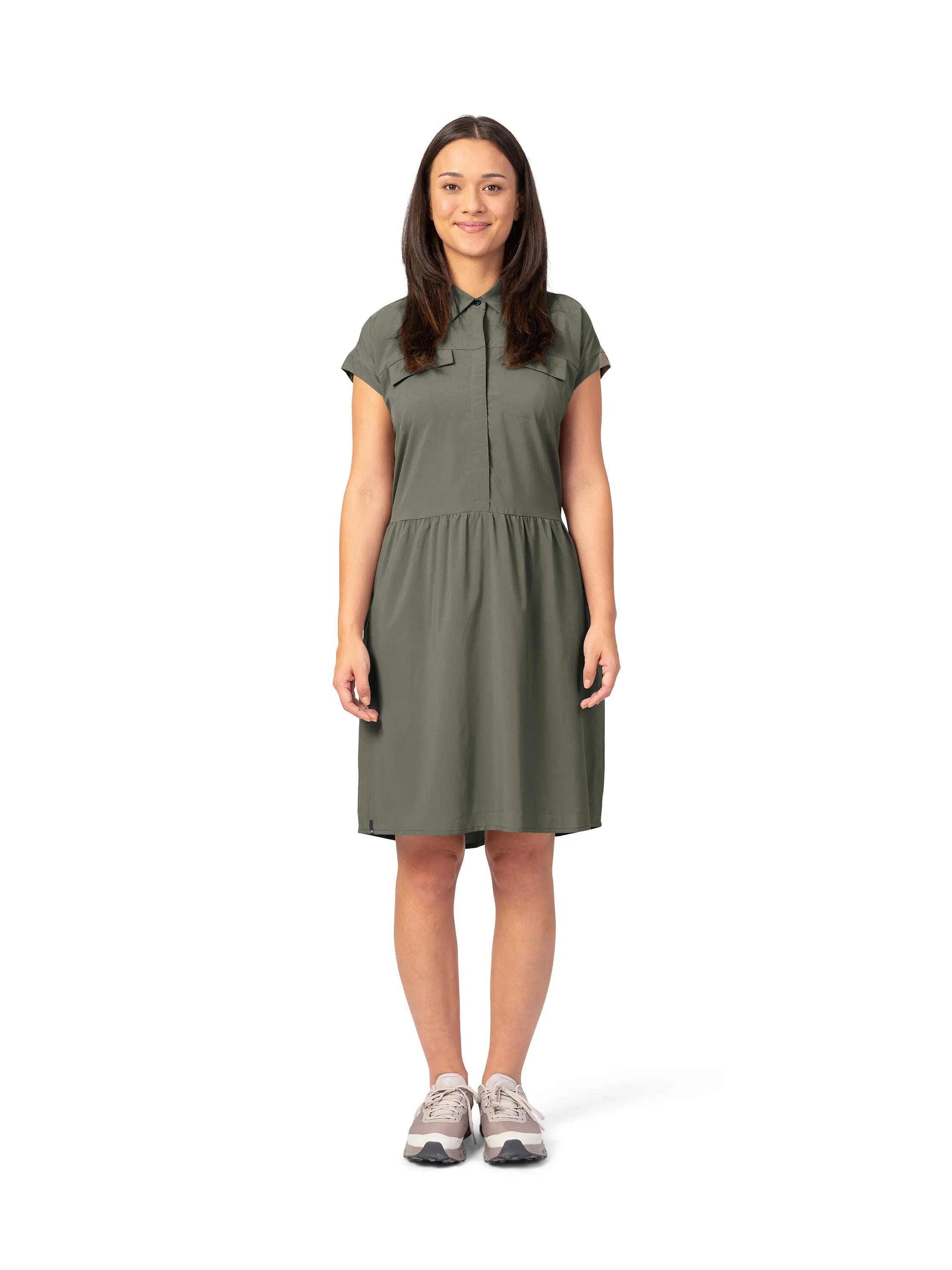 Abito-camicia elasticizzato da donna Hannah 4/8
