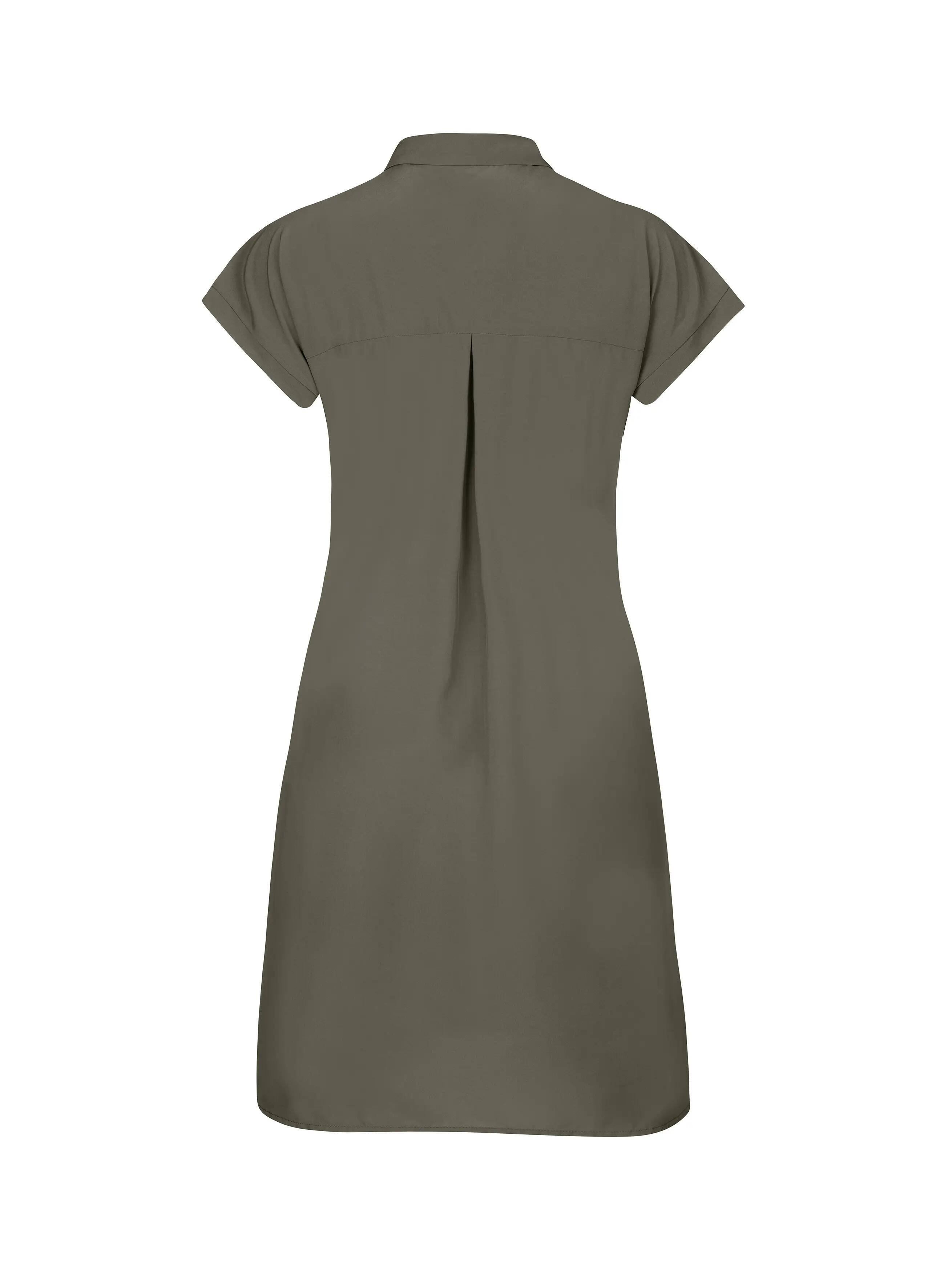 Abito-camicia elasticizzato da donna Hannah 3/8