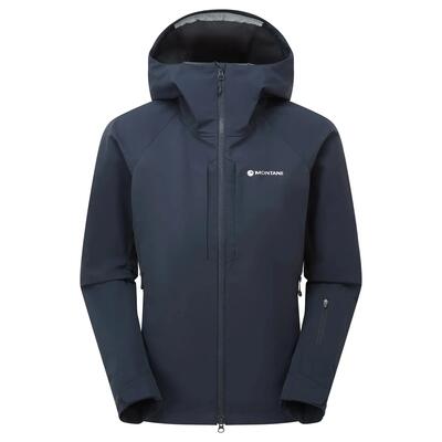 Windjack met capuchon voor dames montane nordes