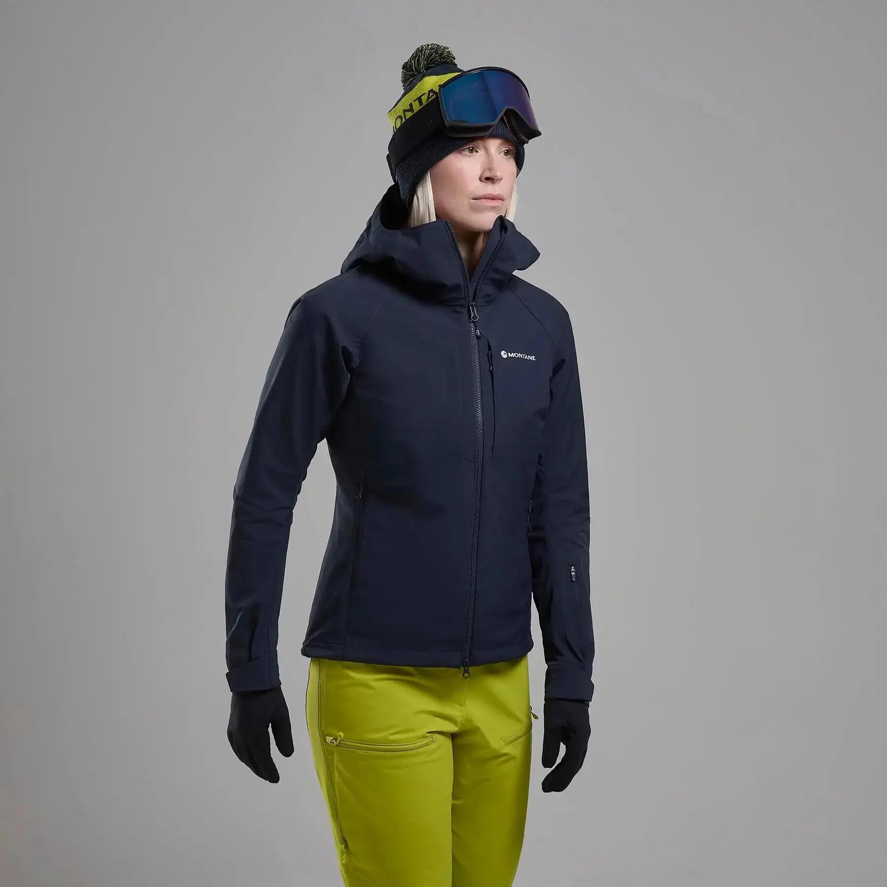 Windjack met capuchon voor dames Montane Nordes 2/6