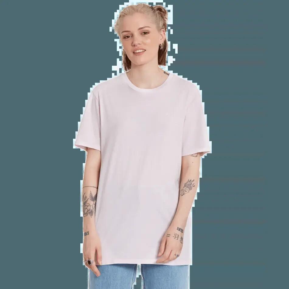 Camiseta - Skate - Unisex - Solid Stone Emb Tee - Lavanda 1/2