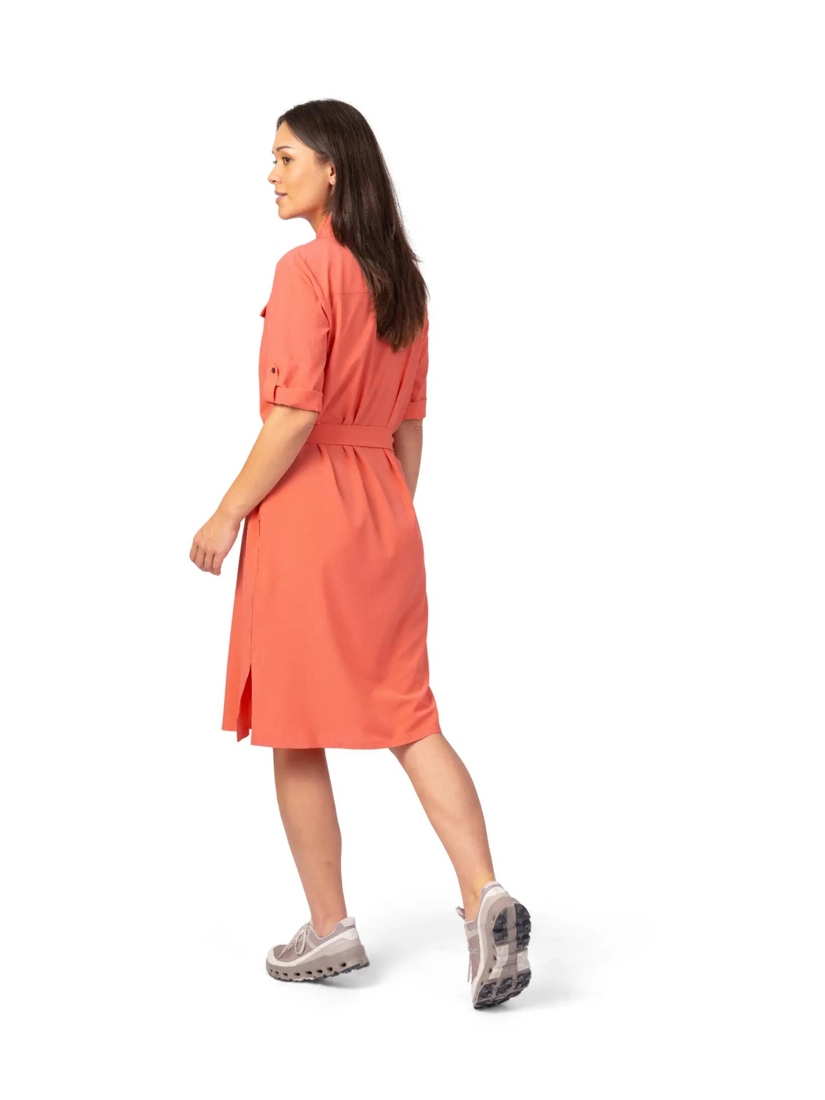 Vestido-camisa elástico para mulher Hannah 8/8