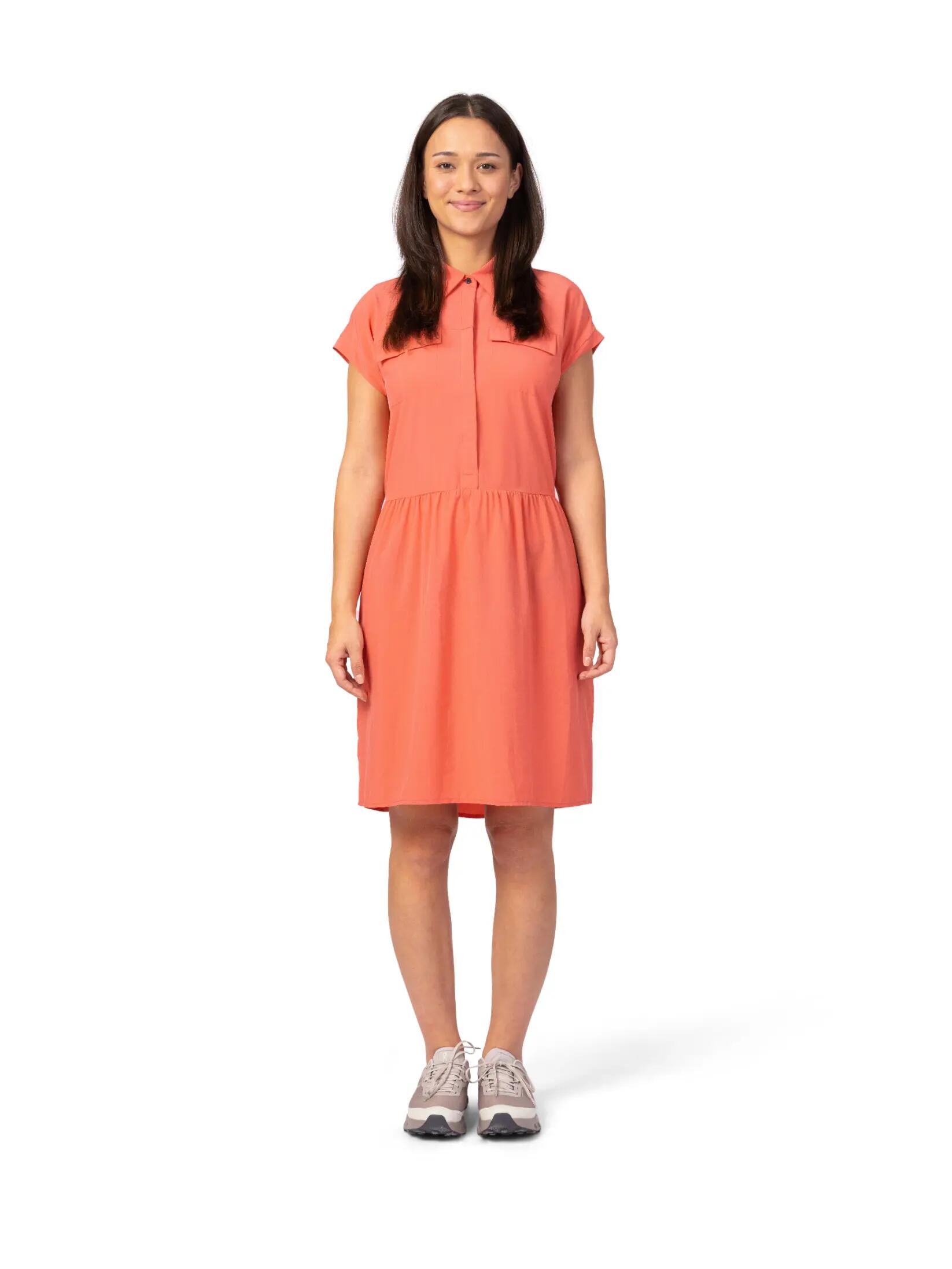 Vestido-camisa elástico para mulher Hannah 4/8