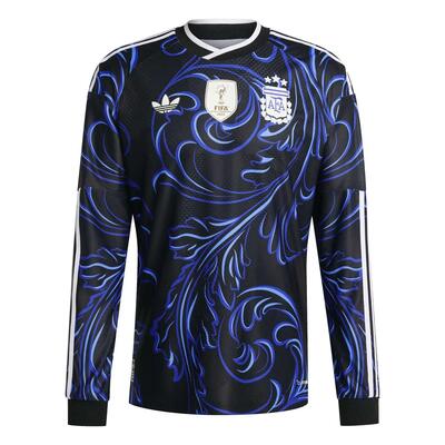 Authentiek uitshirt met lange mouwen argentinië coupe du monde 2026
