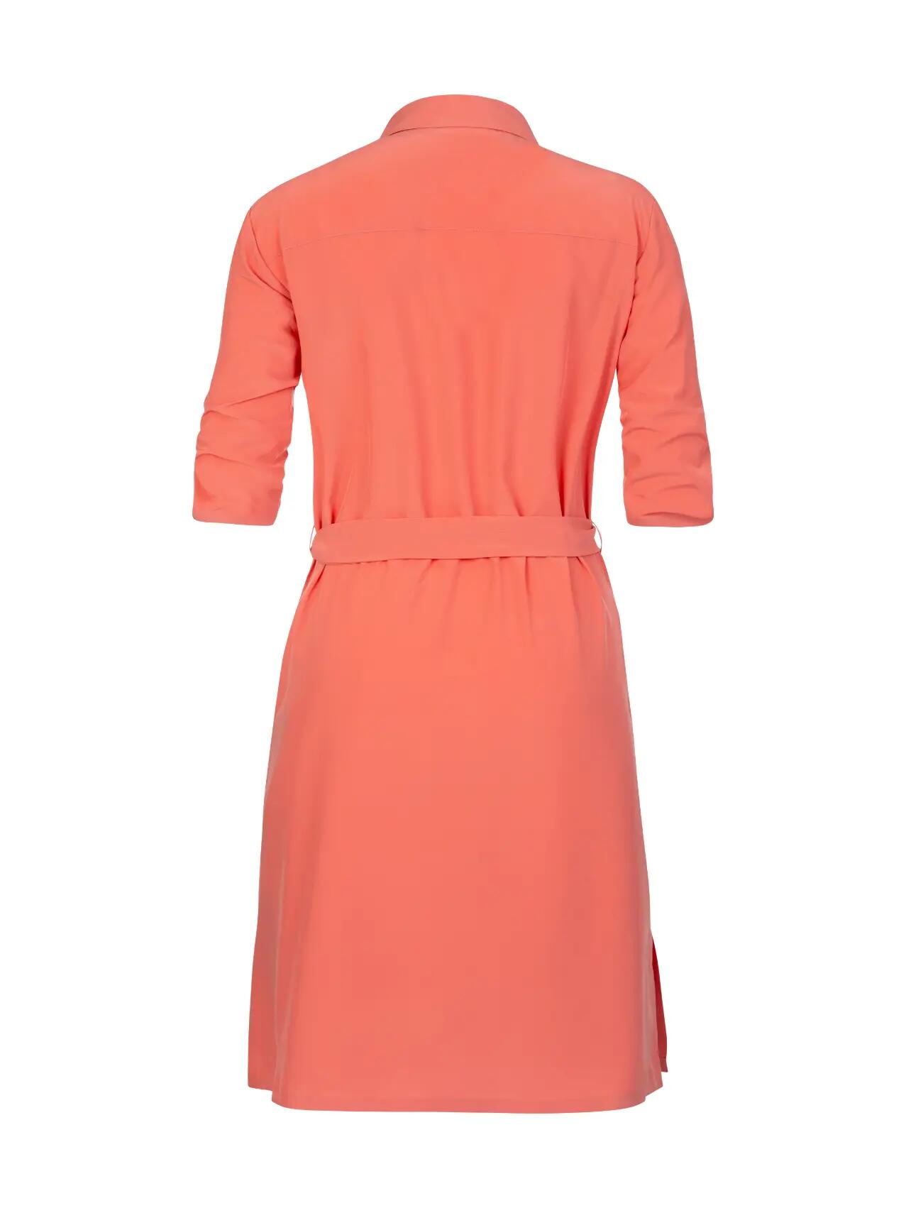 Vestido-camisa elástico para mulher Hannah 3/8