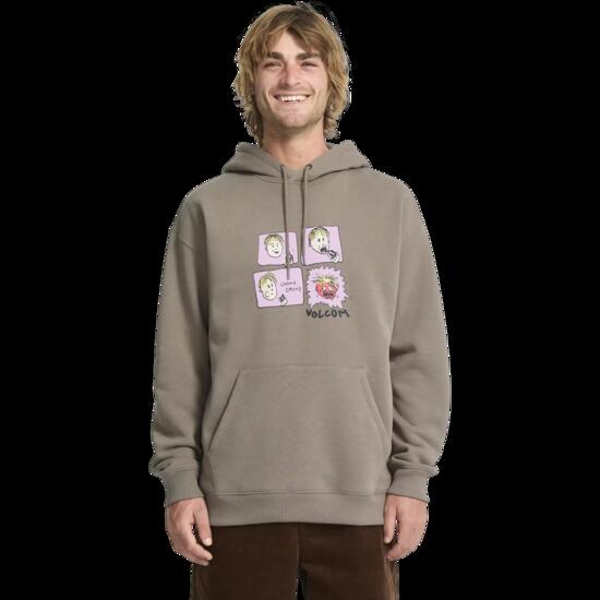Sweat - Skate - Homme - Coupe ample, polaire avec capuche - Chomp Chomp - Noir