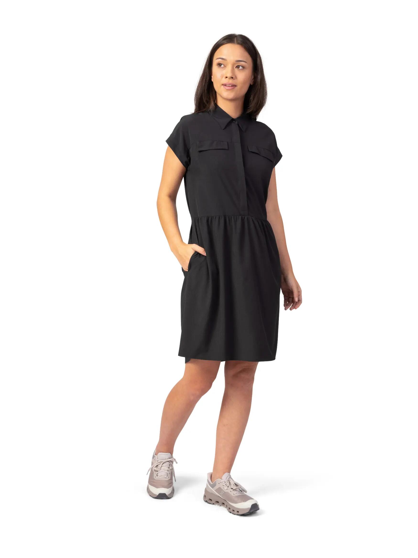 Vestido-camisa elástico para mulher Hannah 2/8