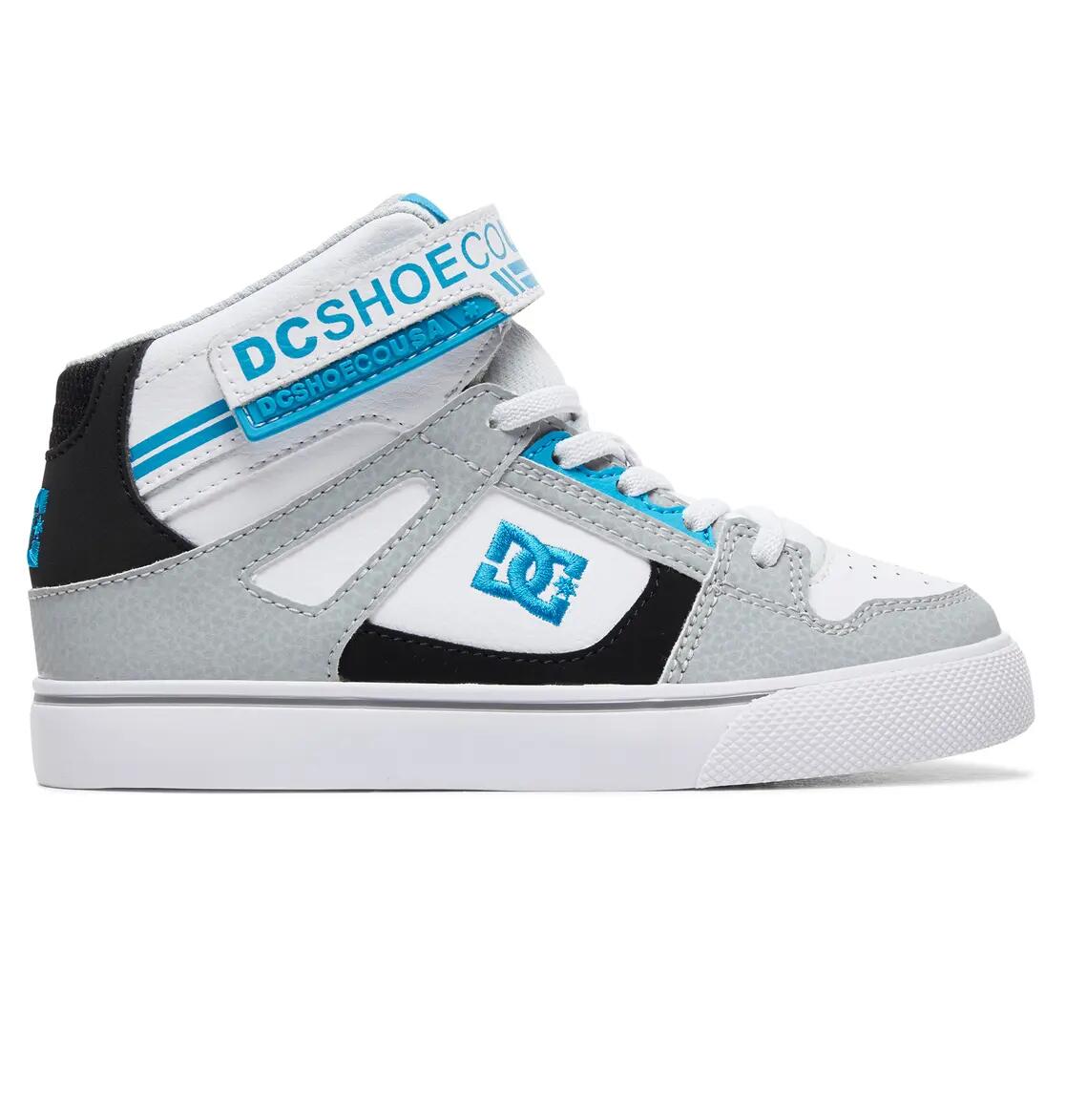 High-Top-Lederschuhe PURE HIGH-TOP EV Grau Junge 2/4