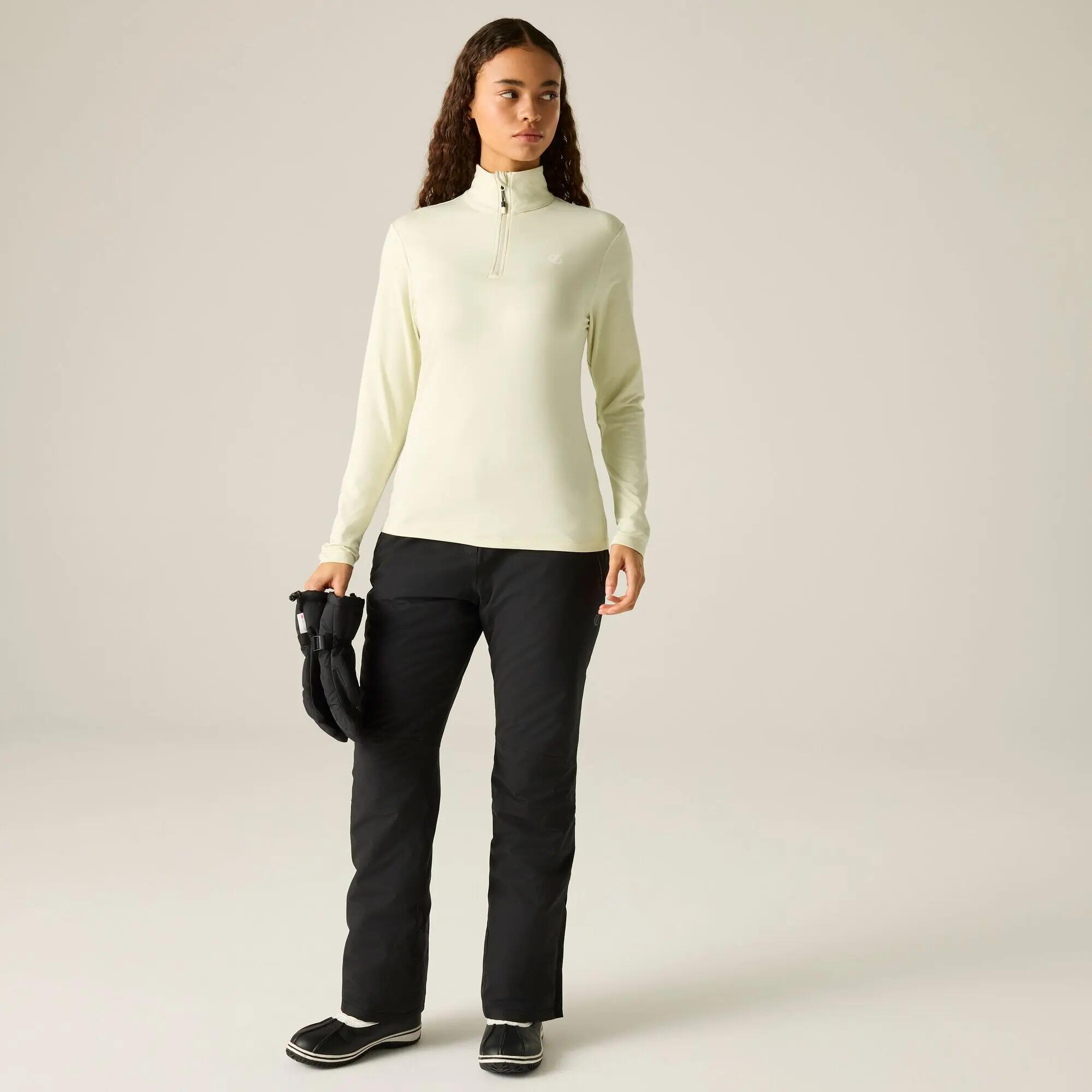 Pullover Sweat Fleece Ski Dames Midlayer Lowline II 2/7