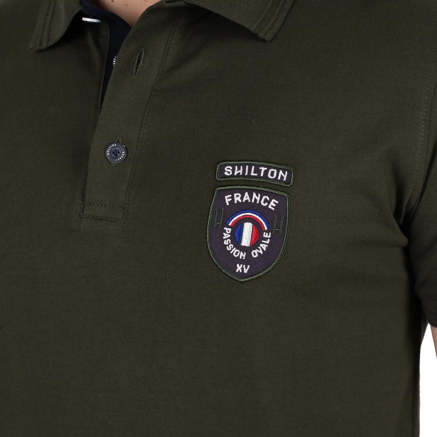 Polo rugby cup XXL / Kaki 4/5