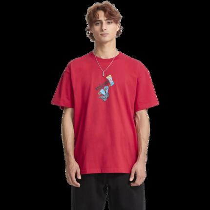 T-shirt Skate Homme - Graphique J.J. Villard 3 - Rouge