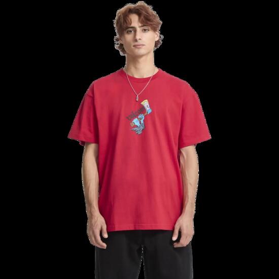 T-shirt Skate Homme - Graphique J.J. Villard 3 - Rouge