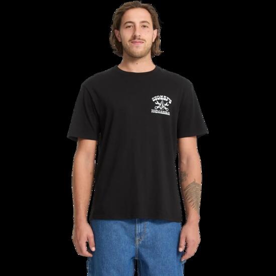 T‑shirt Skate Homme imprimé Stoneys - Noir