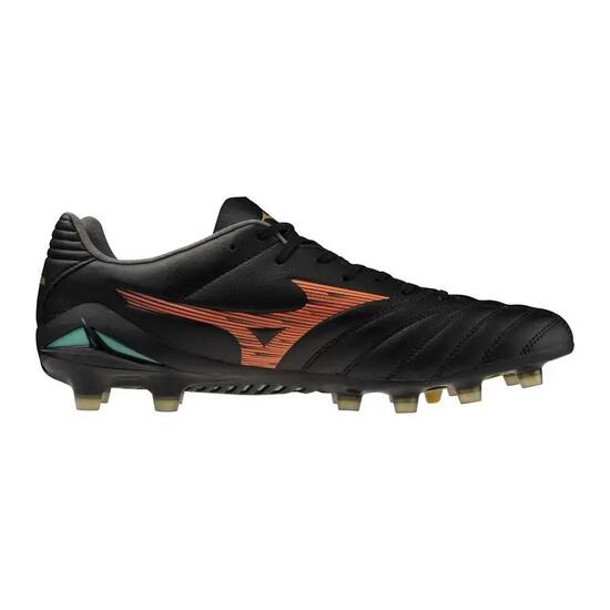 Scarpe da calcio Mizuno Monarcida Neo III Pro FG Bianche e oro
