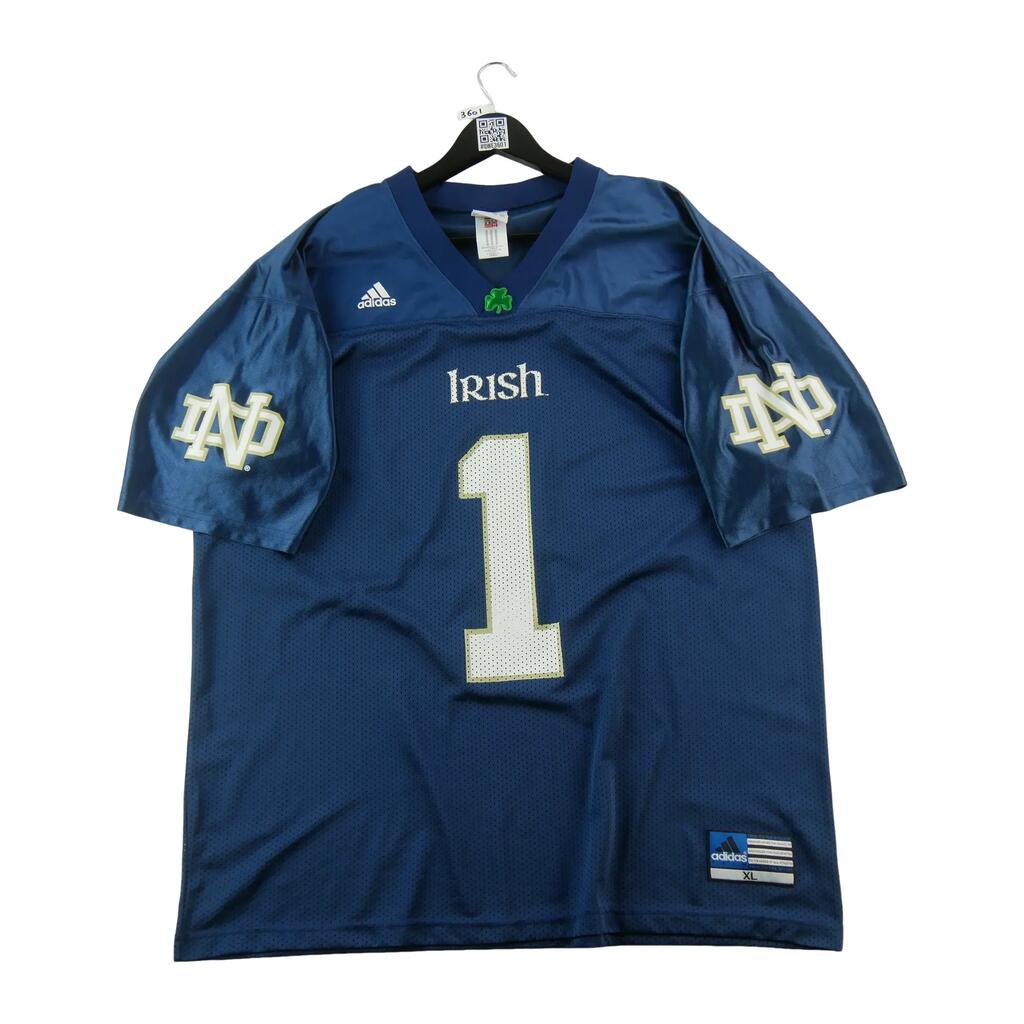 Second life - Men's NCAA Notre Dame Football Jersey Adidas - Excellent