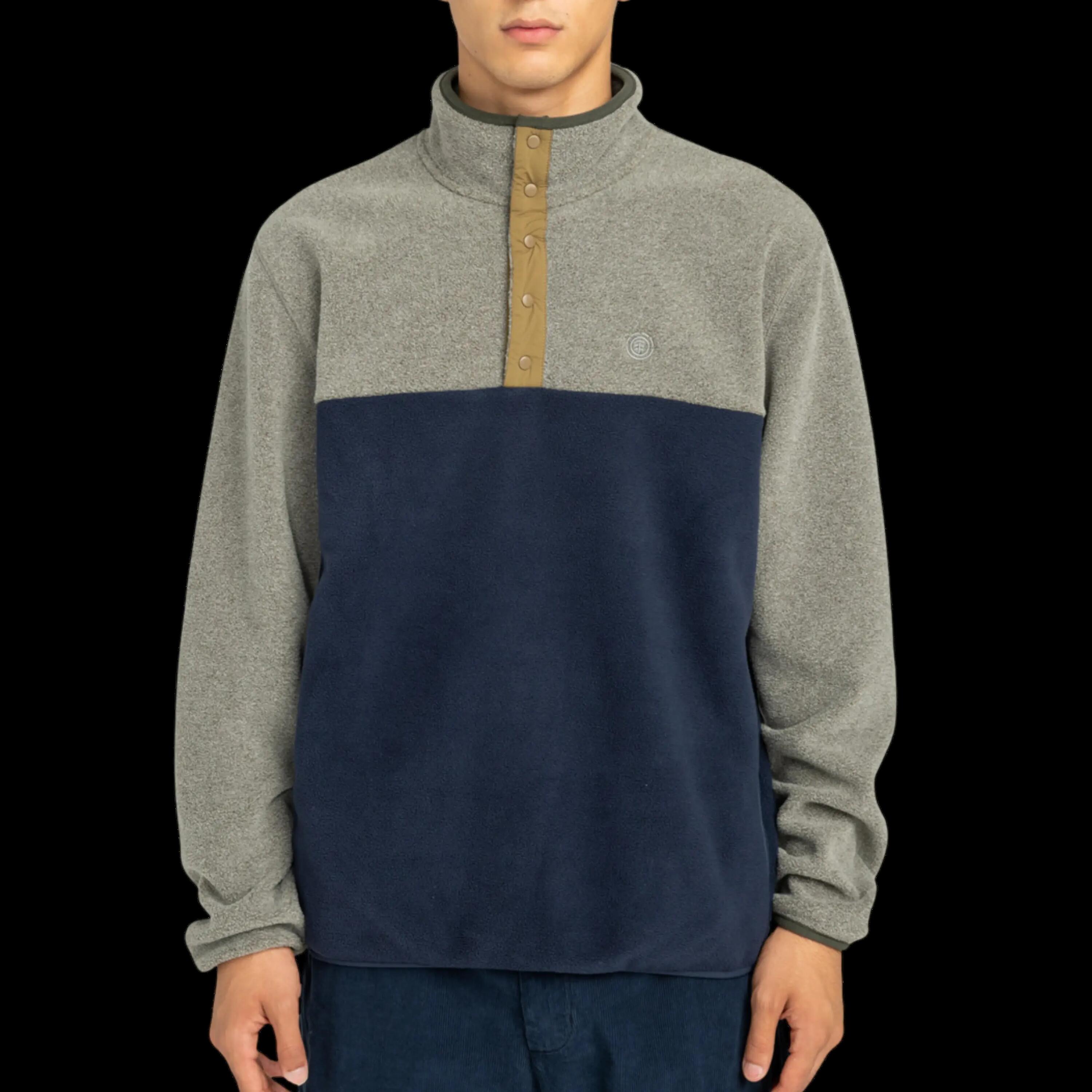 Sudadera - Skateboarding - Sin genre - Polar con botones Abenaki - Eclipse Navy 1/1