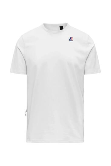 t-shirt - casual - unisexe - respirant, pliable - Leonide - Blanc