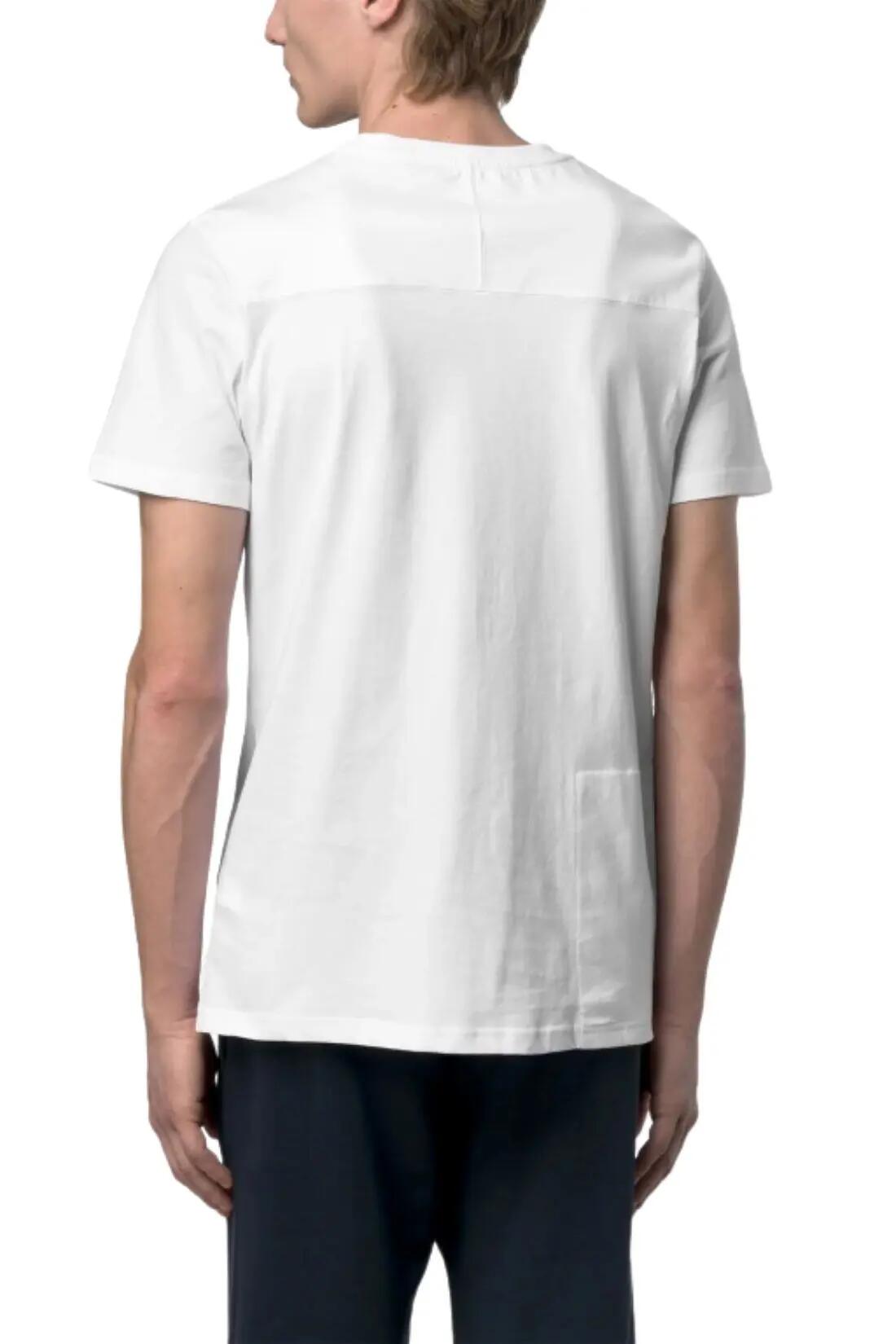 t-shirt - casual - unisexe - respirant, pliable - Leonide - Blanc 3/5
