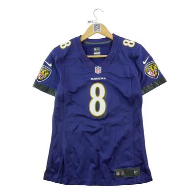 Tweedehands - nike nfl dames sportshirt baltimore ravens 8 - als nieuw