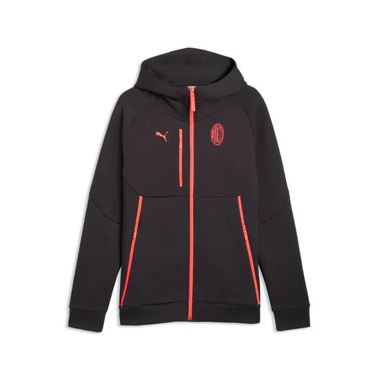 Bluza z kapturem z zamkiem Milan AC 2026/27