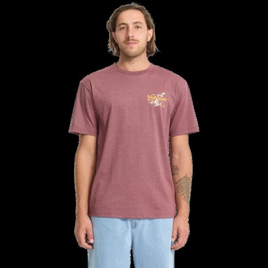T-shirt - Skate - Homme - Imprimé confortable - Back Country - Rouge