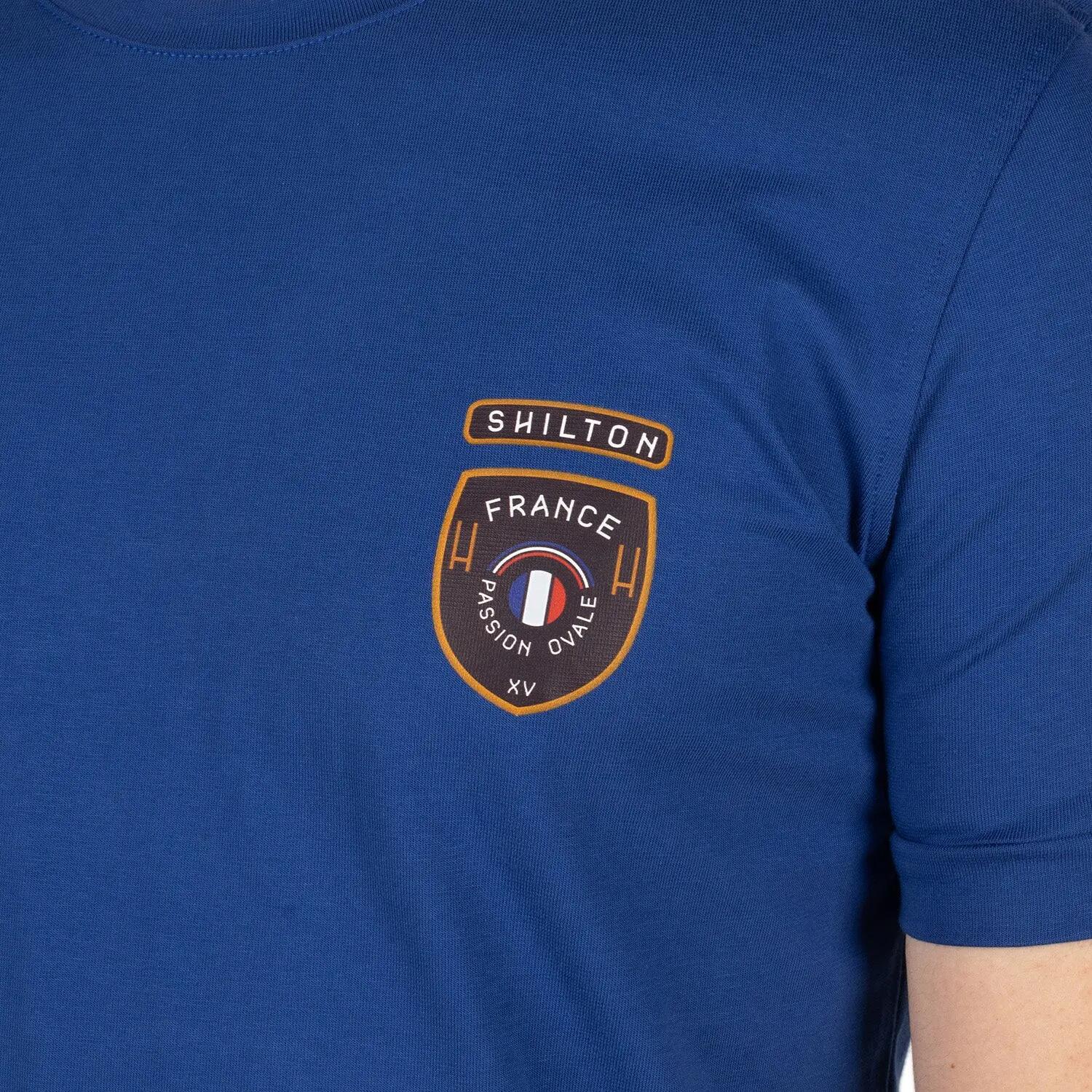 T-shirt rugby blue side S / Blue 3/5