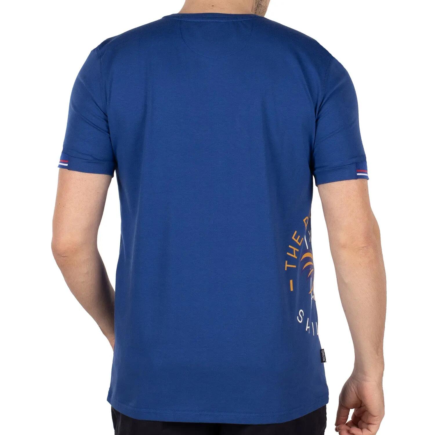 T-shirt rugby blue side S / Blue 2/5