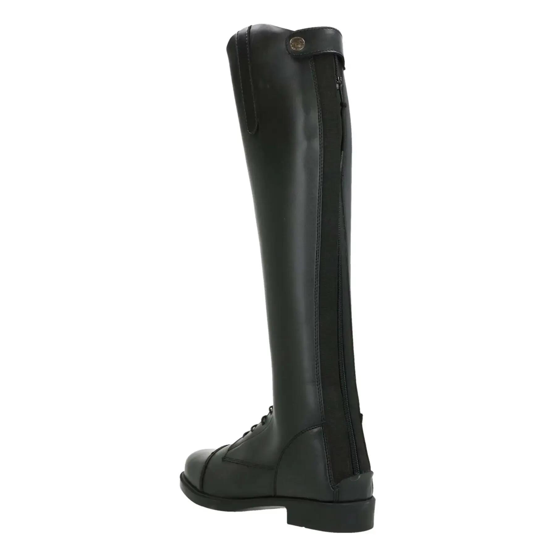 Damskie skórzane buty do jazdy konnej HKM New Fashion Kinder Damen 7/7
