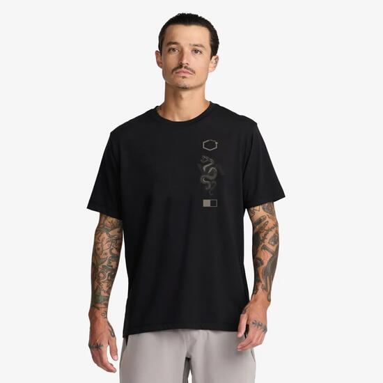T-shirt - Skate - Homme - Imprimé, confort régulier - Baroon Venom - Black