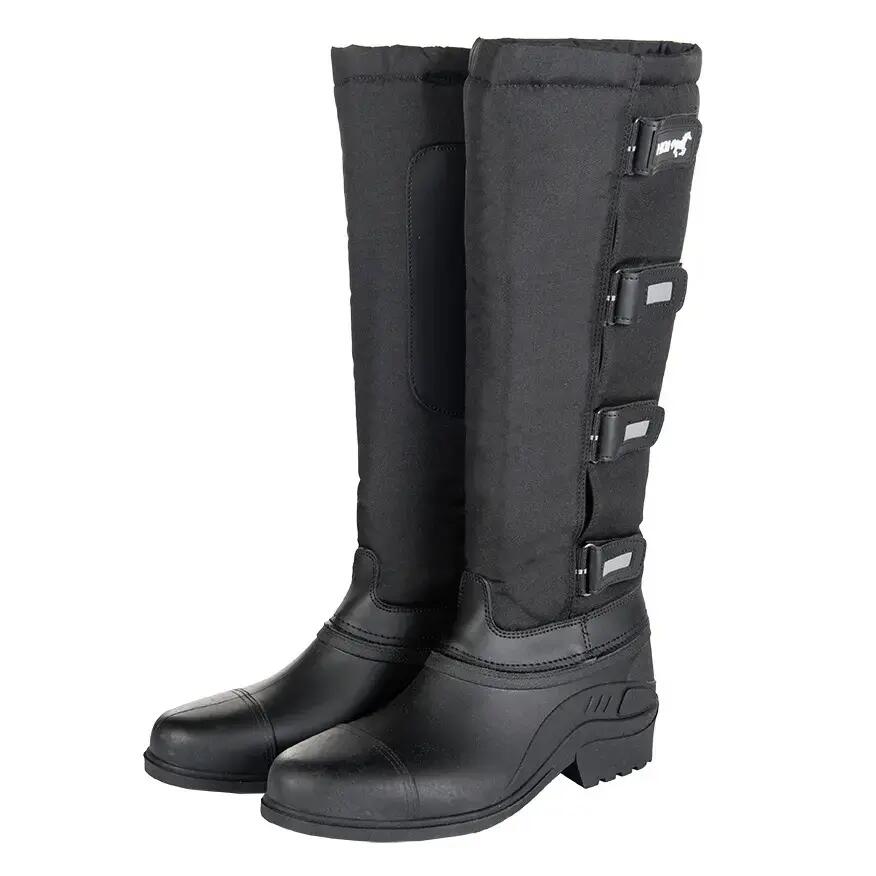 Stivali da equitazione termici bambino HKM Robusta 2/3