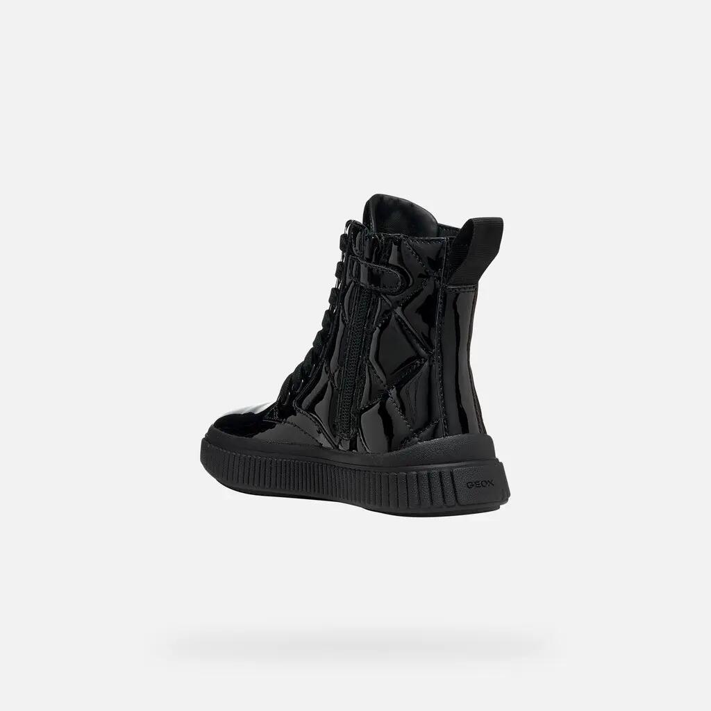 Bottines Fille J LAQUINNY GIRL Noir 4/7