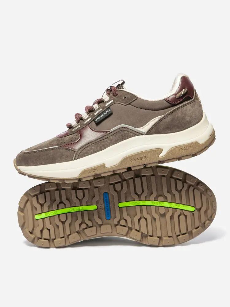 Chaussures - Running - Femme - Confort lacets, talon 35 mm - JAZONNE Marron 4/5