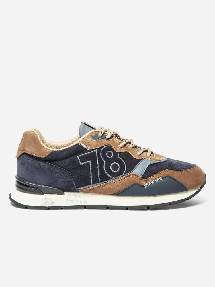 Chaussures running - Course - Homme - Confort, lacets - DINBOAT - Bleu 3/5