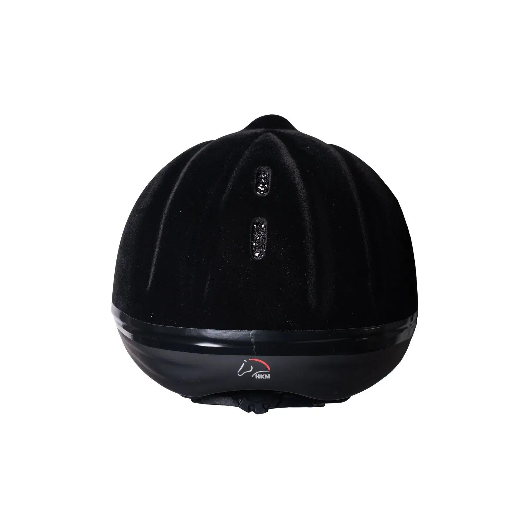 Kask jeździecki HKM New Flock 3/4