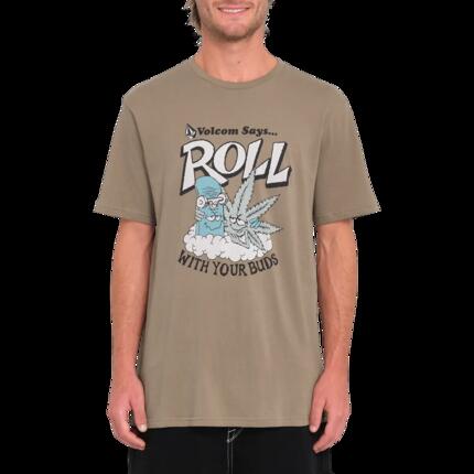 T‑shirt Skate - Skate - Unisex - Graphique, coton - Budz - Teak