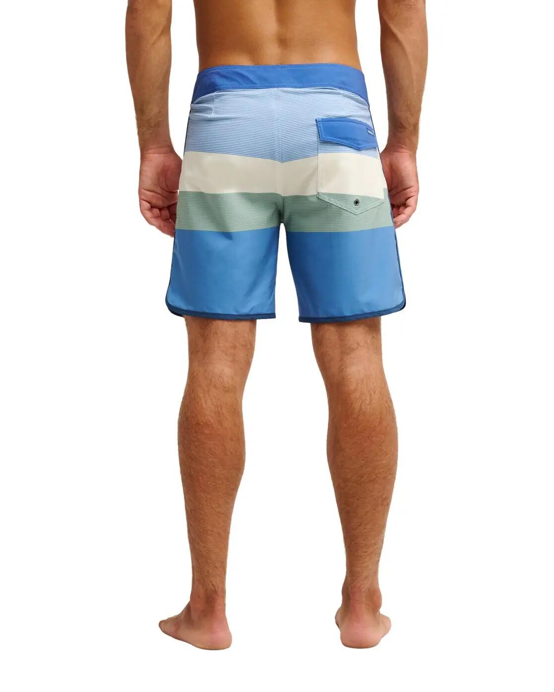 Boardshort SURFSILK SCALLOP 18" Bleu Homme 2/4