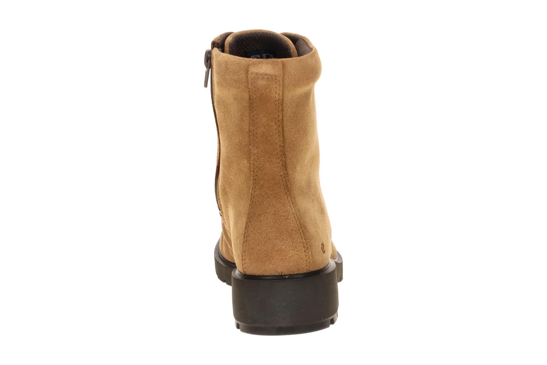 Ecco Metropole Vienna Stiefel Boots braun Velour 231303 5/7