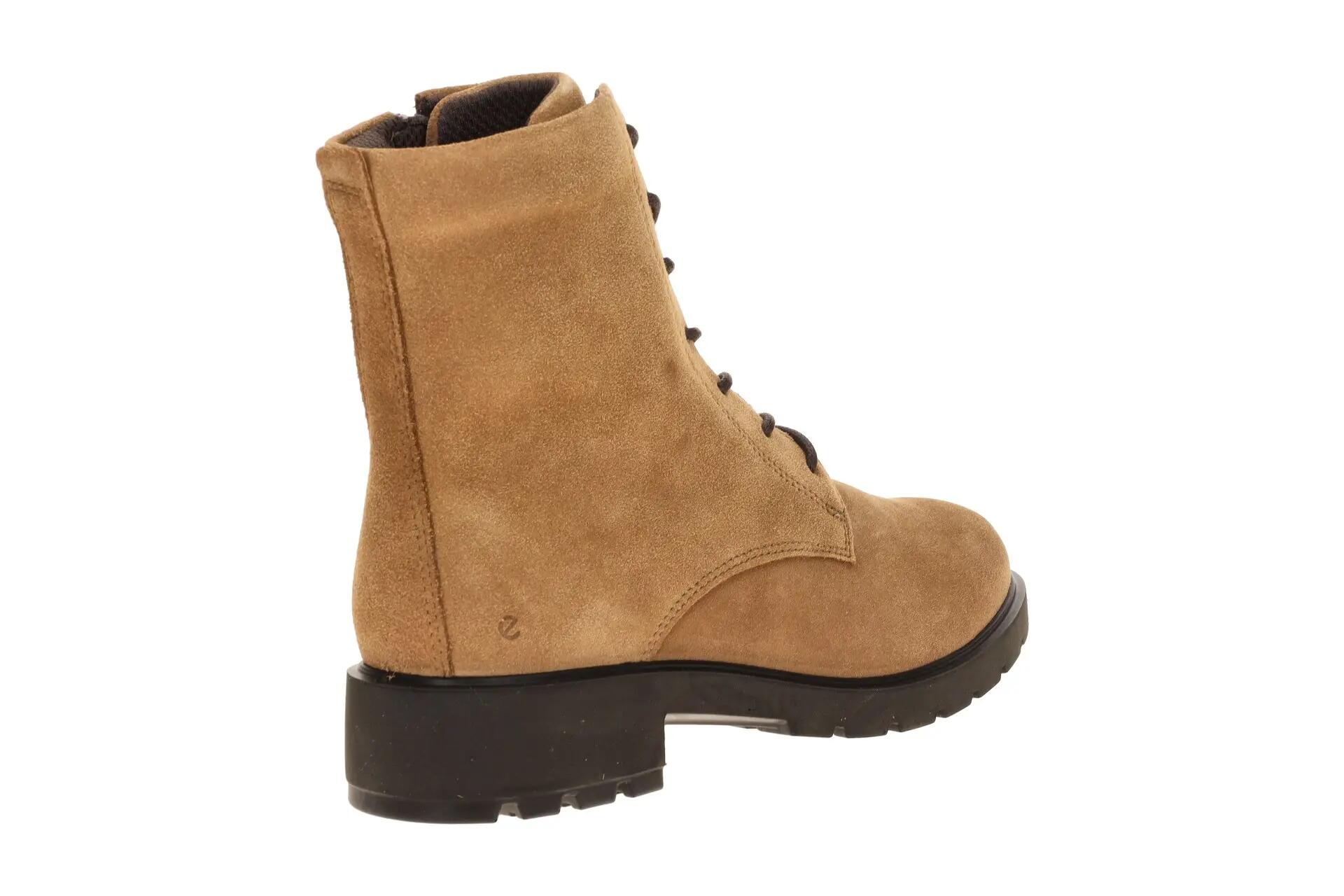 Ecco Metropole Vienna Stiefel Boots braun Velour 231303 4/7
