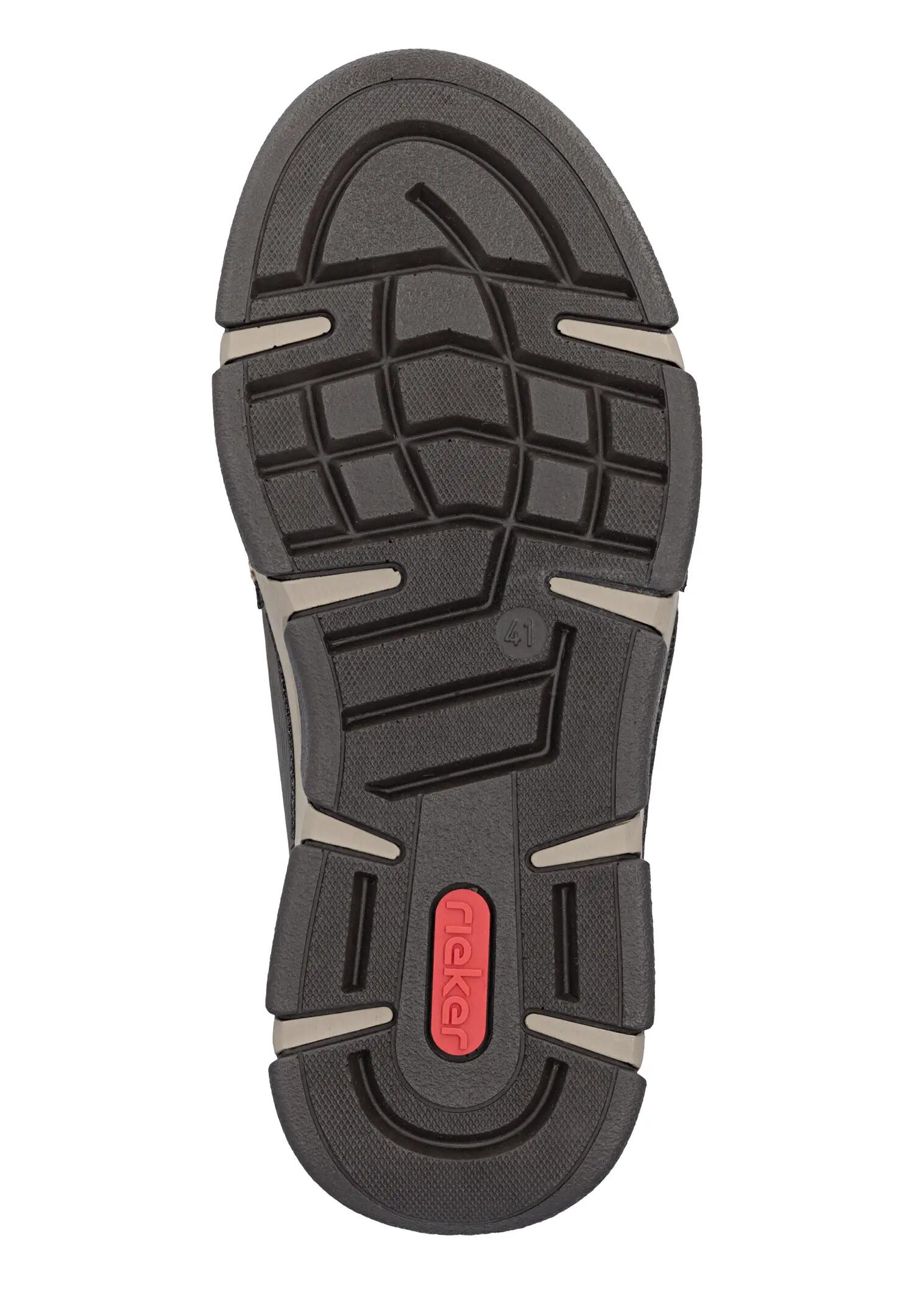 Rieker Herren Slipper  Halbschuhe Leder Komfort 15950-25 Brown 6/6