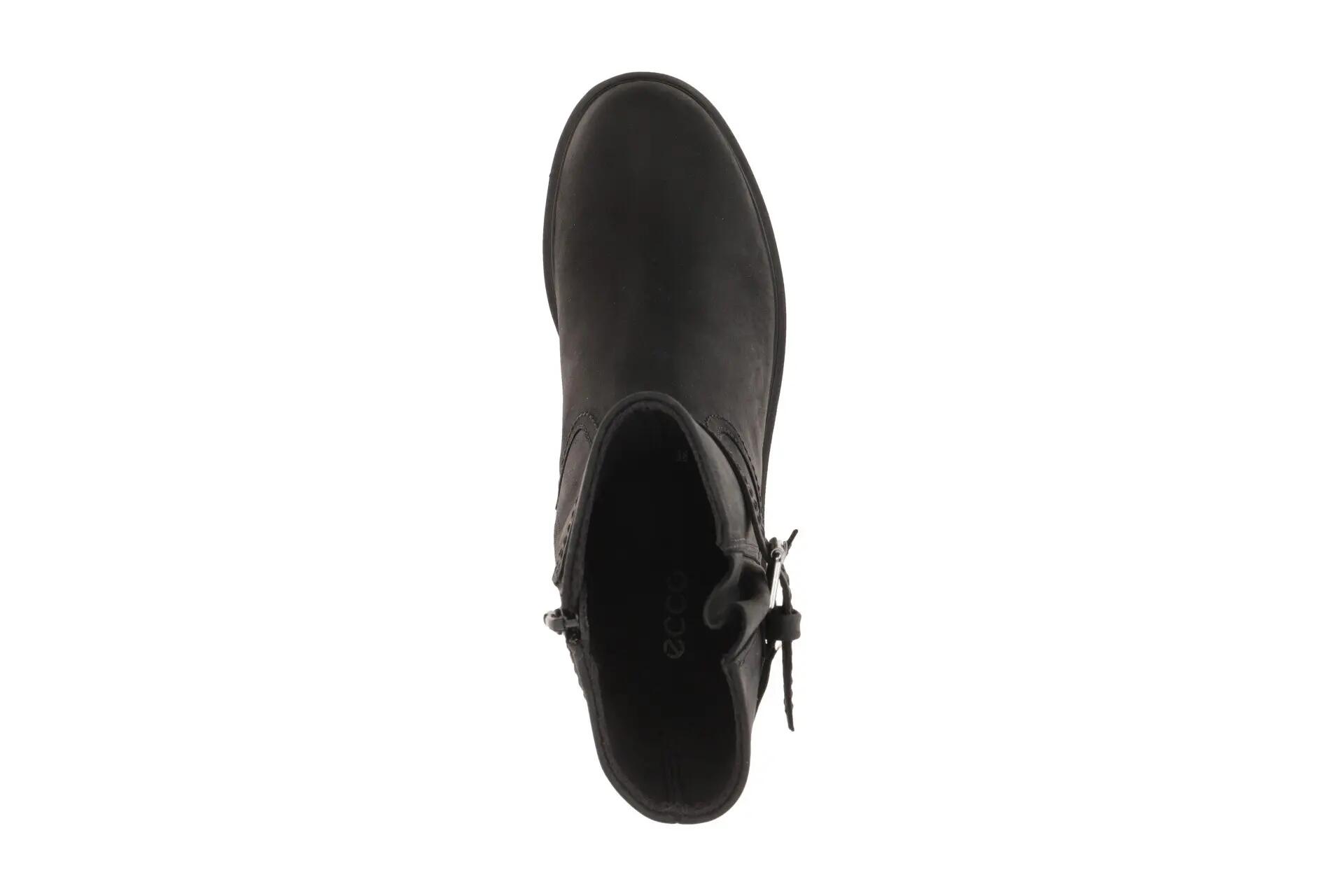 Ecco Metropole Vienna Stiefel schwarz Biker Boot 231383 6/7