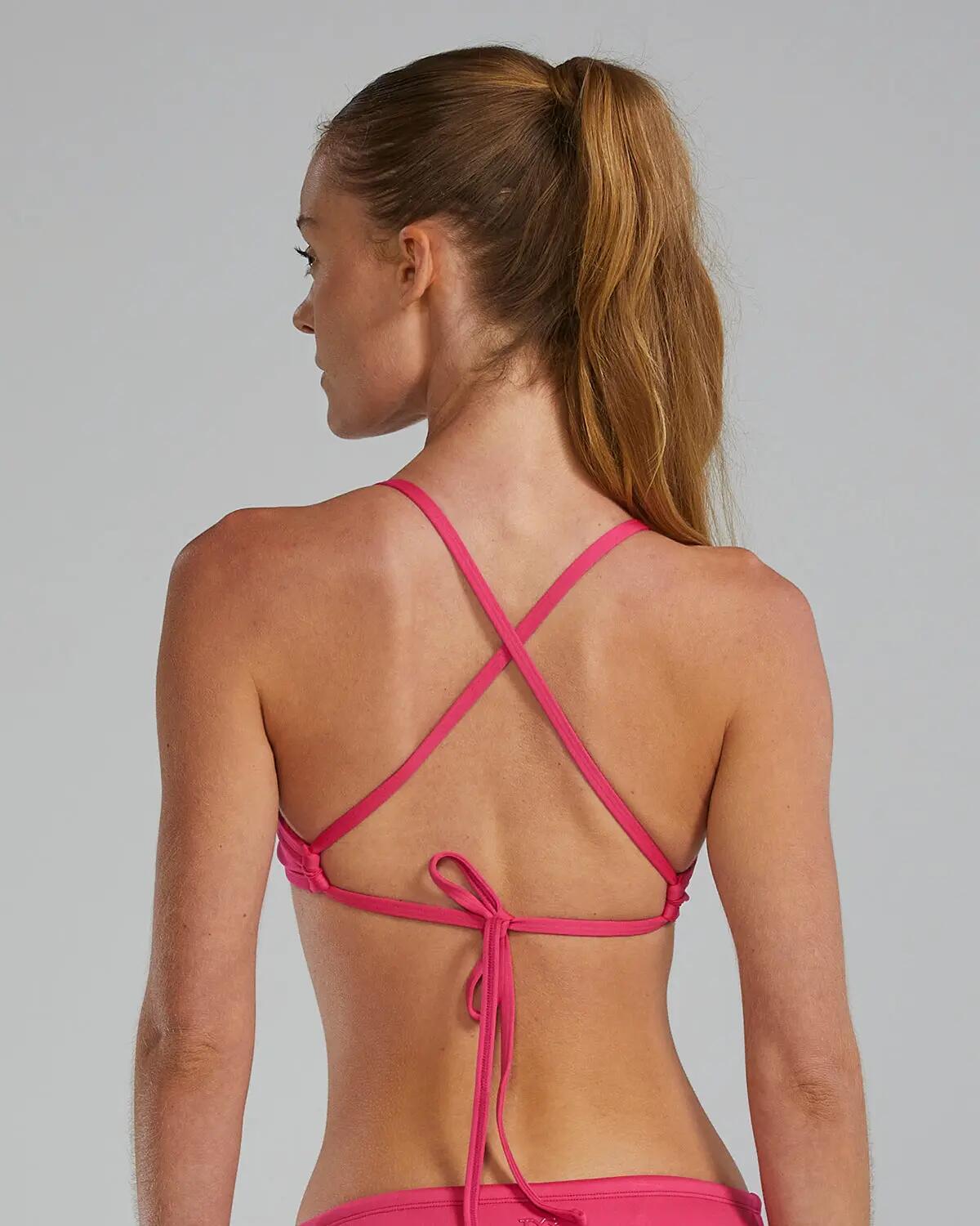 Top de banho TYR Durafast Elite® Triangle Tieback Top Solid para mulher 2/5