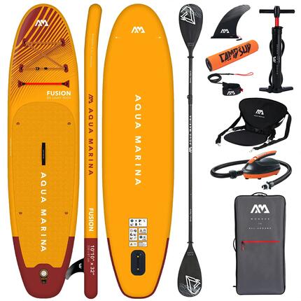 Deska SUP Aqua Marina Fusion 330 cm BT-23FUP COMBO + BOJKA + Pompka EP-T16