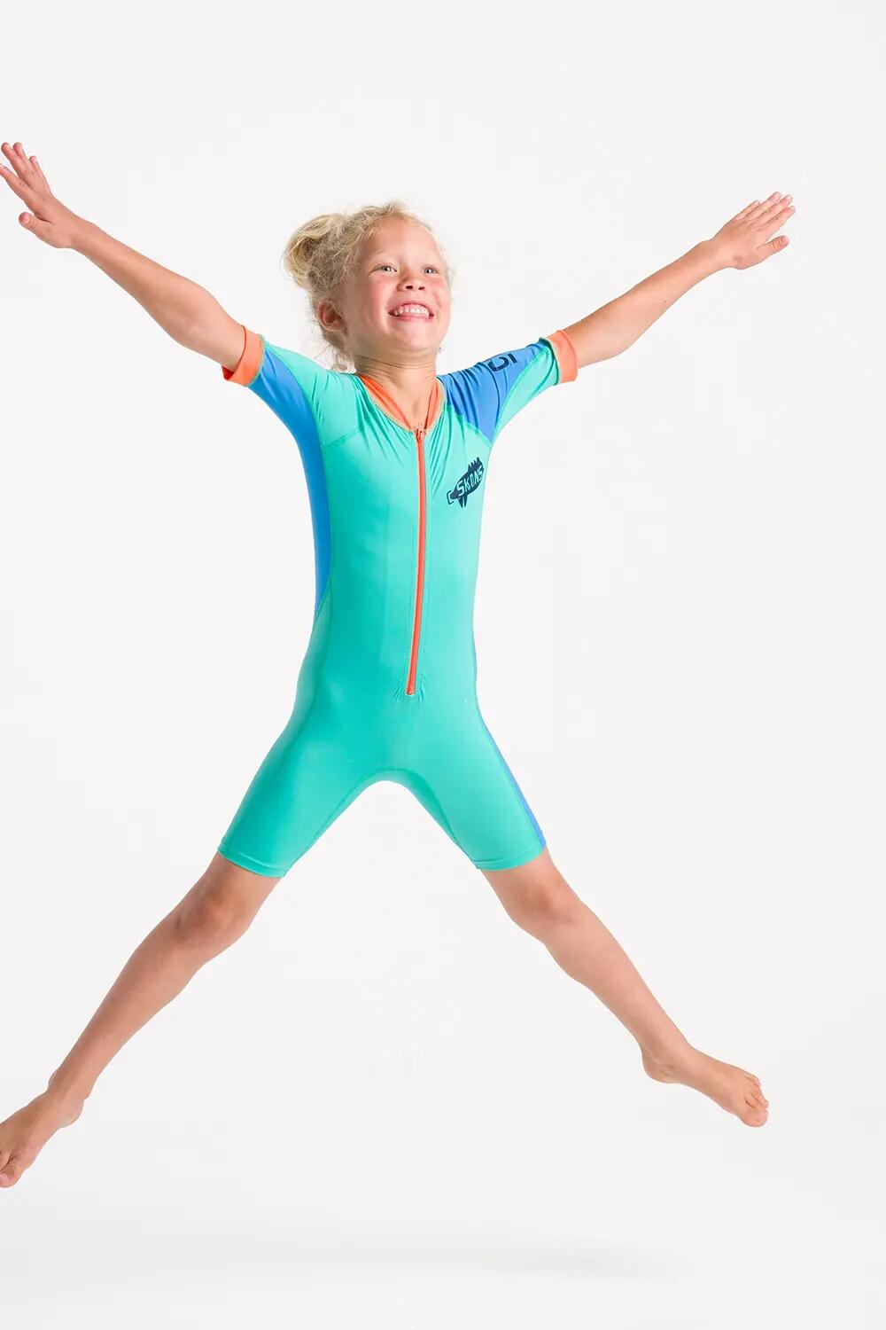 COMBINAISON SHORTI PROTECTION UV C-SKINS NEWAVE SUNSUIT KID 5/7