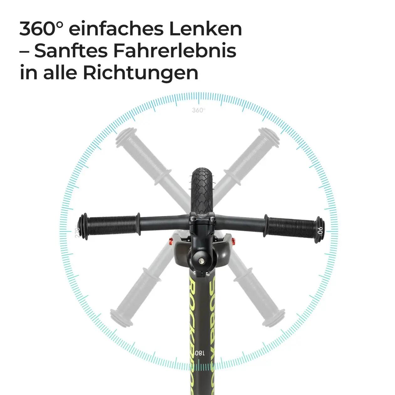 TRIH Kinder-Laufrad 12 Zoll Magnesium – leicht & höhenverstellbar für 2-6 Jahre 3/7