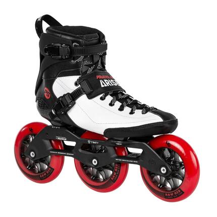 POWERSLIDE Roller Vitesse Arise RD Noir Blanc Rouge