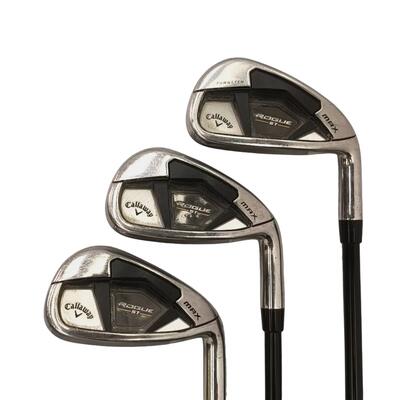 Callaway rogue st max ijzerset / 5-pw+aw / flex regular / grafiet